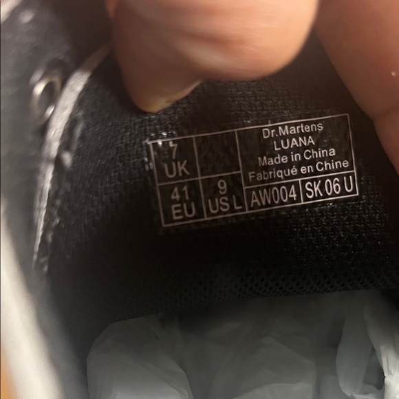 Dr Martens Luana Combat Boots White - Picture 6 of 11